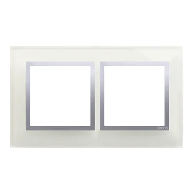 Nature-Glass double frame SILVER MIST IP20/IP44