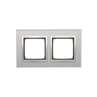 Nature-Glass double frame SILVER MIST IP20/IP44