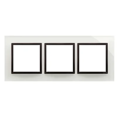 Nature-Glass triple frame STORM CLOUD IP20/IP44