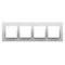 Nature-Metal CLASSIC INOX 4-fold frame IP20/IP44