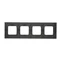 Nature-Metal CLASSIC INOX 4-fold frame IP20/IP44