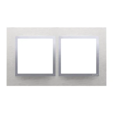 Nature-Metal INOX 2-násobný rám, CLASSIC IP20/IP44