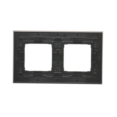Nature-Metal INOX CLASSIC 2-fach Rahmen IP20/IP44