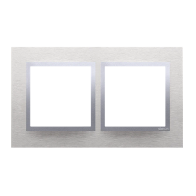 Nature-Metal INOX CLASSIC 2-fold frame IP20/IP44