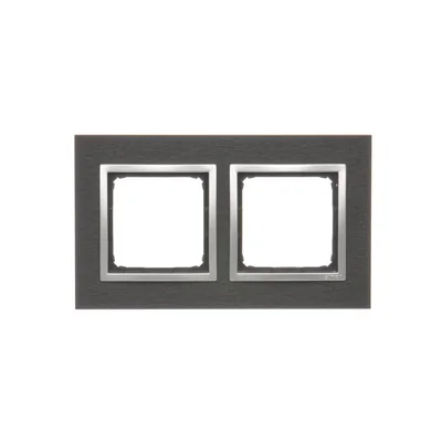 Nature-Metal INOX YIN Marco doble IP20/IP44