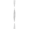 Nature-Metal SATIN GLOW 3-fold frame IP20/IP44