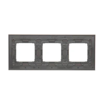 Nature-Wood 3-násobný rám SILVER WENGE IP20/IP44