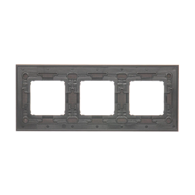 Nature-Wood Marco triple PLATA WENGE IP20/IP44