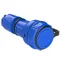 NAUTILUS SCHUKO portable socket with cover 16A 2P+Z 230V 50/60Hz IP66/68, nickel-plated contacts