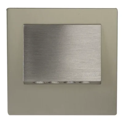 NAVI LED-Leuchte mit Rahmen 14V DC oberirdisch WW Stahl