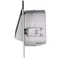 NAVI LED luminaire 230V AC above ground WW aluminium