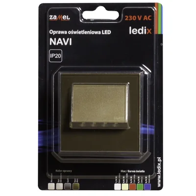 NAVI Oprawa LED 230V AC p/t WW złota