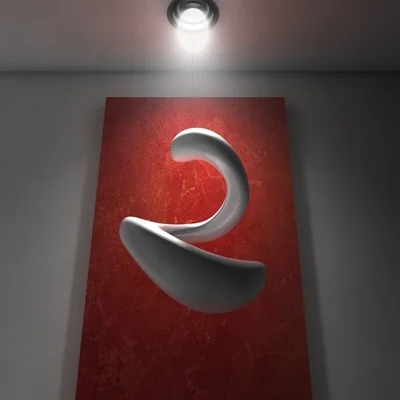 NEARCO INCASSO lampada da soffitto display bianca