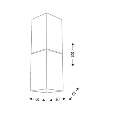 NEMURO Black wall lamp