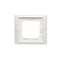 NEOS 1-násobný rám pro provedení odolné proti stříkající vodě IP44 s těsněním, bílý