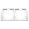 NEOS 2-fold frame - universal horizontal and vertical, white