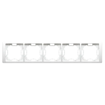 NEOS 5-fold frame - universal horizontal and vertical, white