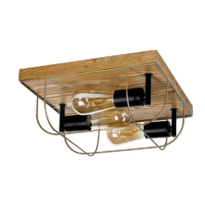 Netuno Plafon 34cm 15W IP20 pin teinté