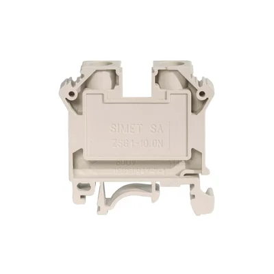 NEU Gewindeschienenklemme Serie 10,0mm² TS-32.35 1-polig grau