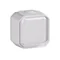 NEW PLEXO - SCHUKO 2P+Z SCREW TERMINALS SURFACE-MOUNTED SET 16A-250V~ WHITE