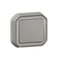 NEW PLEXO - STAIR SWITCH FLUSH-MOUNTED SET 10AX - 250 V~ GRAY