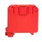 NEW Threaded rail connector 16.0mm² TS-35 1 track red 40pcs.
