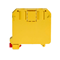 NEW Threaded rail connector 16.0mm² TS-35 1 track yellow 40pcs.