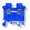 NEW Threaded rail terminal block series 10.0mm² TS-32.35 1 track blue