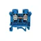 NEW Threaded rail terminal block series 10.0mm² TS-32.35 1 track blue