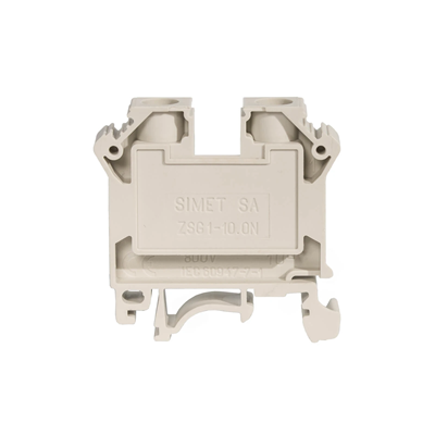NEW Threaded rail terminal block series 10.0mm² TS-32.35 1 track gray