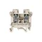 NEW Threaded rail terminal block series 10.0mm² TS-32.35 1 track gray