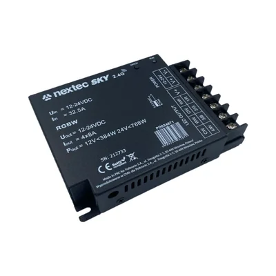 NEXTEC Odbiornik SKY RGBW 12-24V 32A IP20