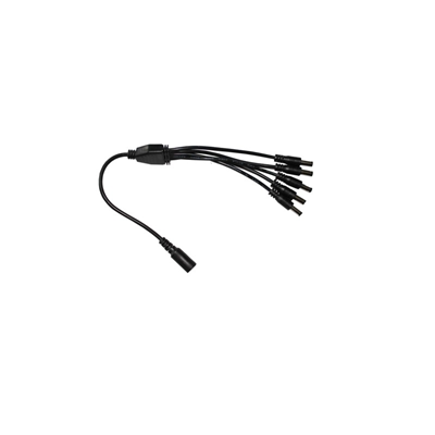 NEXTEC Rozgałęźnik DC 2,1x5,5mm 1x gniazdo 5x wtyk kabel 30cm