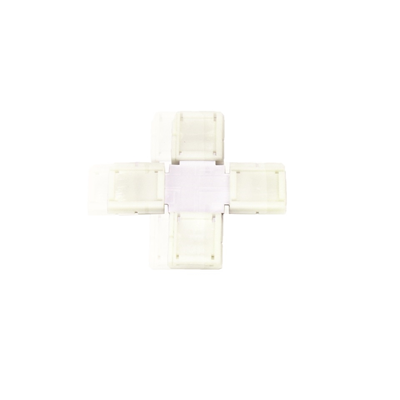 NEXTEC Schnellverbinder für RGB-LED-Streifen 10 mm Kreuz (Quad X)