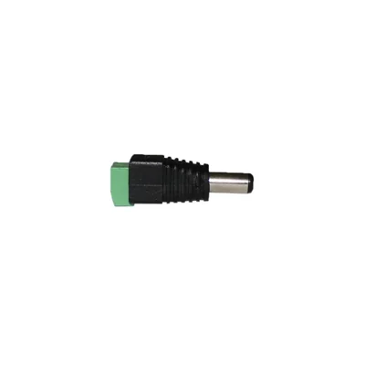 NEXTEC Wtyk DC 2,1 x 5,5 mm z zaciskami taśma jednokolorowa