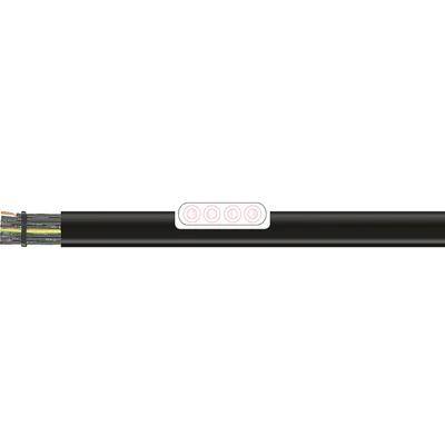 NGFLGÖU-JB 300/500 В, ПОЛІХЛОРПР.ПЛОСКИЙ 4X1.5