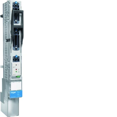 NH00, déconnecter fusible 160 A, pour jeu de barres avec espacement de 60 mm, borne M8