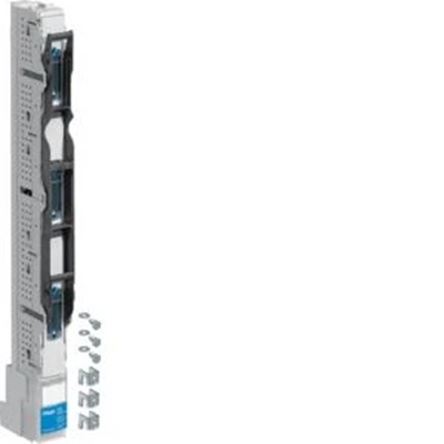 NH00 Hook strip disconnector, spacing 185mm, M8 3-pole terminal