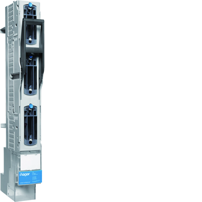 NH00 Hook strip disconnector, spacing 60mm, M8 3-pole terminal