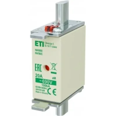 NH000 aM 20A/690V NH-Sicherung - Motor / KOMBI