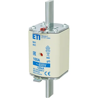 NH1 gG 100A/400V NH fuse link - time-delay / KOMBI