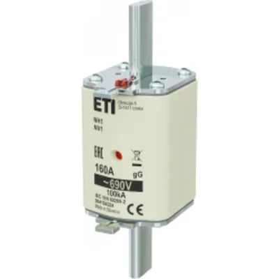 NH1 gG 160A/690V NH fuse link - slow / KOMBI