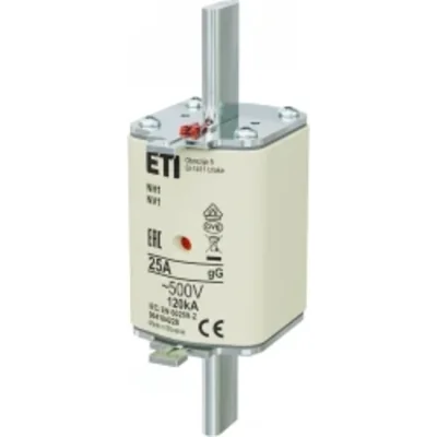 NH1 gG 25A/500V fusibile NH - lento / KOMBI
