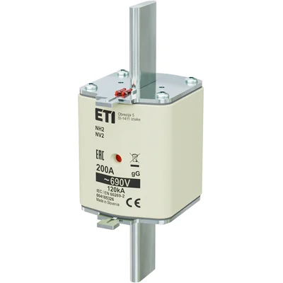 NH2 gG 200A/690V fusibile NH - lento / KOMBI