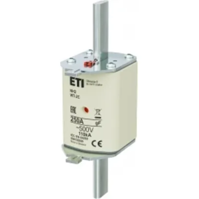 NH2C gF 250A/500V NH fusible link - rápido / KOMBI