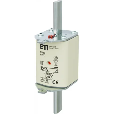 NH2C gG 125A/500V NH fuse link - slow / KOMBI