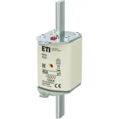 NH2C gG 40A/500V NH fuse link - slow / KOMBI