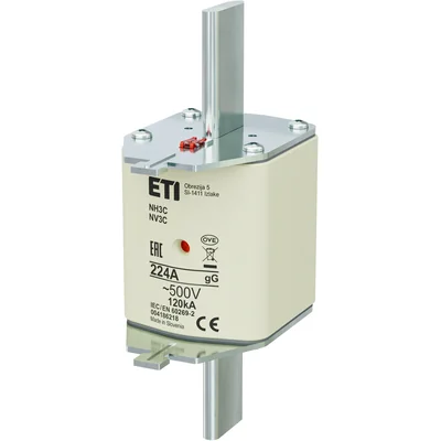 NH3C gG 224A/500V NH fuse link - slow / KOMBI