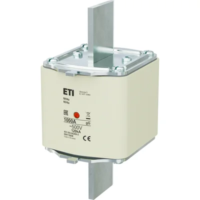 NH4a/MI gG 1000A/500V fusibile NH - temporizzato / Con indicatore di intervento centrale