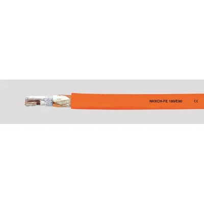NHXCH-FE 180/E90 4X16/16 QMM für 0,6/1 kV Sicherungssysteme, orange, RM-Typ